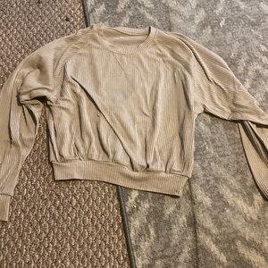 Tan sweater